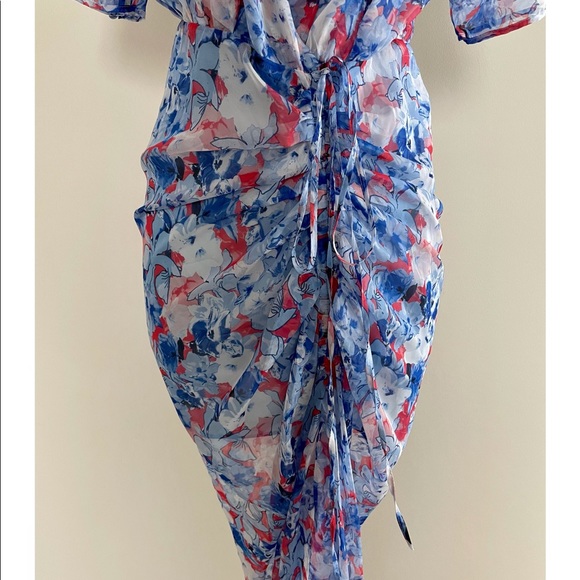 Eywasouls Malibu Blue Elke Dress Small, NWT! $420 - Picture 4 of 15